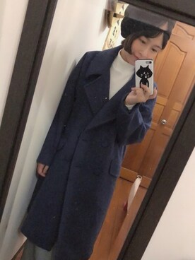 「TAIPEI」｜「アイテム（ダッフルコート）」を使った、🌚ғan вυттer🌝さん（レディース・153cm）の冬コーディネート