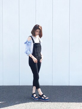 みずきさん（レディース・169cm）の夏コーディネート