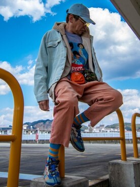 HYS-TKさん（メンズ・178cm）の春コーディネート