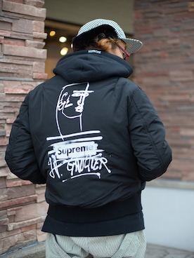 HYS-TKさんの（Supreme  | シュプリーム）を使ったコーディネート