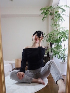 「upper hights」｜「アイテム（その他）」を使った、momiさん（レディース・157cm）の春コーディネート
