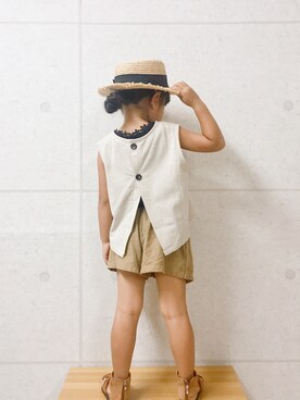 uuume*さん(キッズ・100cm)の夏コーディネート