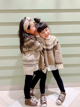 uuume＊さん（キッズ・110cm）の春コーディネート