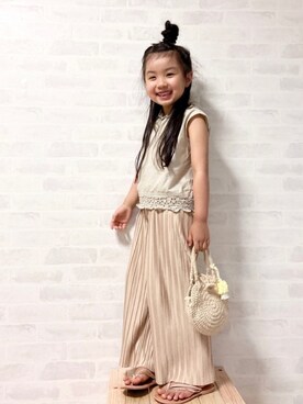 uuume＊さん（キッズ・110cm）の春コーディネート