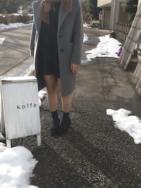 AOIさん（レディース・160cm）の冬コーディネート