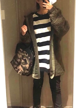 ma☆さん（レディース・158cm）の冬コーディネート