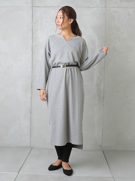 「DaTuRA（ダチュラ）のアイテム」を使った、DaTuRa_STAFFさん（レディース・160cm）の秋コーディネート