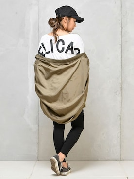 「DaTuRA（ダチュラ）のアイテム」を使った、DaTuRa_STAFFさん（レディース・160cm）の秋コーディネート