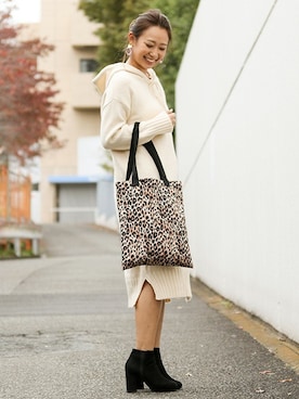 「DaTuRA（ダチュラ）のアイテム」を使った、DaTuRa_STAFFさん（レディース・160cm）の冬コーディネート