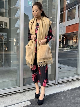 「DaTuRA（ダチュラ）のアイテム」を使った、DaTuRa_STAFFさん（レディース・160cm）の冬コーディネート