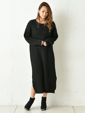 「DaTuRA（ダチュラ）のアイテム」を使った、DaTuRa_STAFFさん（レディース・160cm）の冬コーディネート