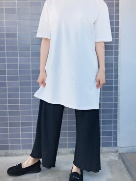 「amelier MAJESTIC LEGON（アメリエルマジェスティックレゴン）のアイテム」を使った、tさん（レディース・153cm）の春コーディネート