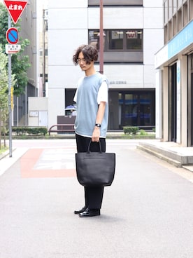 やましたさん（メンズ・175cm）の夏コーディネート