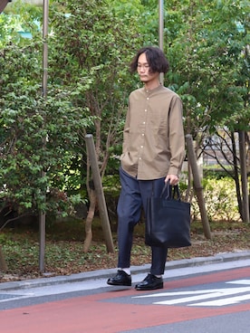 やましたさん（メンズ・175cm）の秋コーディネート