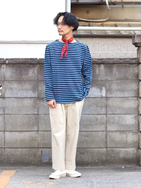 「FORK&SPOON（フォークアンドスプーン）のアイテム（その他）」を使った、やましたさん（メンズ・175cm）の冬コーディネート
