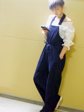 Ayaka Hakiさん（レディース・160cm）の春コーディネート