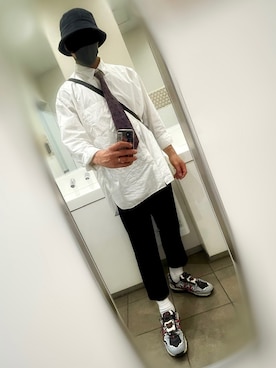 「アイテム（フォーマルスーツ/小物）」を使った、hiroさん（メンズ・170cm・20代）の春コーディネート
