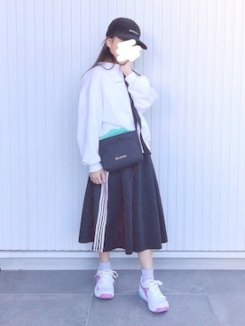 「コーデュロイキャップ」｜のの＊0w0＊さん（キッズ・141cm）の秋コーディネート