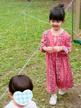 ひまわりさん(キッズ・110cm)の春コーディネート