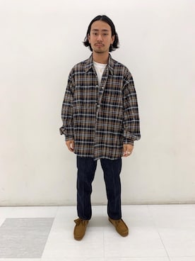 垣添拓哉さん(メンズ・167cm)の秋コーディネート
