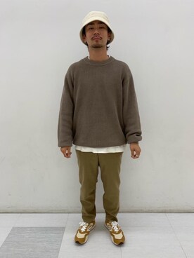 垣添拓哉さん（メンズ・167cm）の秋コーディネート