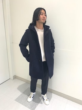 垣添拓哉さん（メンズ・167cm）の冬コーディネート