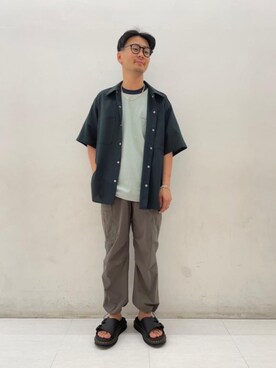 垣添拓哉さん（メンズ・167cm）の春コーディネート