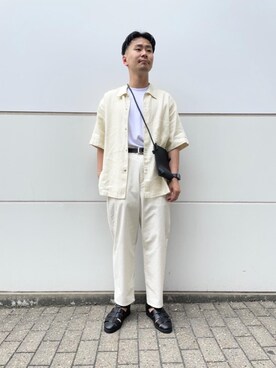 垣添拓哉さん（メンズ・167cm）の春コーディネート