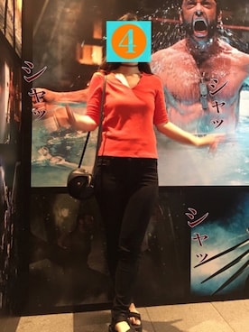 「Teva（テバ）のTeva / プラットフォーム ユニバーサル（サンダル）」を使った、マルコさん（レディース・159cm）の春コーディネート