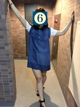 「INASTUDIOS（イーナストゥディオス）のアイテム（アクセサリー）」を使った、マルコさん（レディース・159cm）の春コーディネート