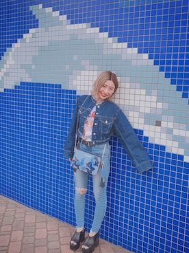 YUUKA🦋さん（レディース・157cm）の夏コーディネート