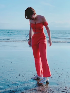 YUUKA🦋さん(レディース・157cm)の夏コーディネート