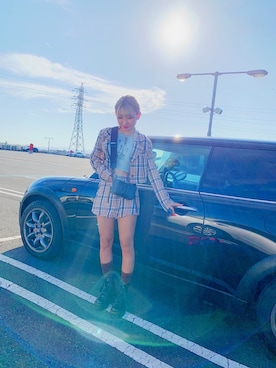 「Afends(アフェンズ)のアイテム(ジャケット/アウター)」を使った、YUUKA🦋さん(レディース・157cm)の秋コーディネート