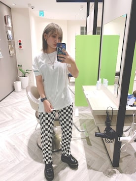 「Afends（アフェンズ）のアイテム（トップス）」を使った、YUUKA🦋さん（レディース・158cm）の秋コーディネート