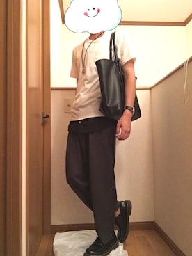 「プレーントゥ」｜seiyaさん（メンズ・168cm・10代）の夏コーディネート