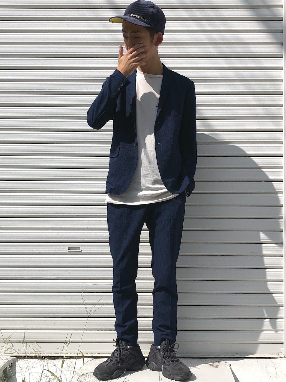 Tea Club Scheme Team KNOWWAVE 　キャップ KNOW WAVE（ノウ ウェイブ）の「KNOW WAVE × Tea Club Scheme
