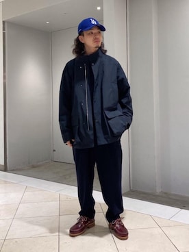 「BEAUTY&YOUTH UNITED ARROWS（ビューティーアンドユースユナイテッドアローズ）のアイテム（その他アウター）」を使った、taichiさん（メンズ・170cm）の秋コーディネート