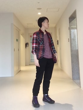 batuさん（メンズ・162cm）の春コーディネート