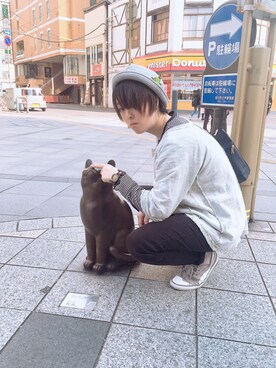 batuさん(メンズ・162cm)の春コーディネート