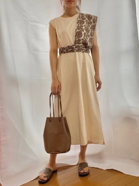 「Lattice（Lattice）のアイテム（その他）」を使った、くるみこさん（レディース・158cm）の夏コーディネート