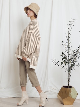 「eversince（エバーシンス）のアイテム」を使った、eversince_snap さん（レディース・162cm）の春コーディネート