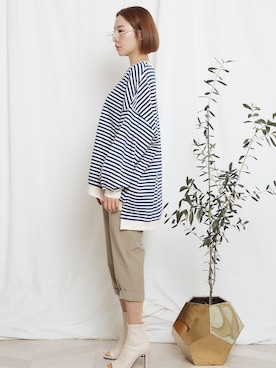 「eversince（エバーシンス）のアイテム」を使った、eversince_snap さん（レディース・162cm）の春コーディネート