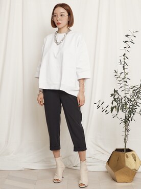 「eversince（エバーシンス）のアイテム」を使った、eversince_snap さん（レディース・162cm）の春コーディネート