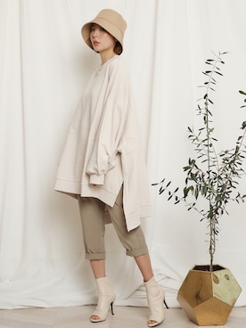 「eversince（エバーシンス）のアイテム」を使った、eversince_snap さん（レディース・162cm）の夏コーディネート