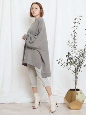 「eversince（エバーシンス）のアイテム」を使った、eversince_snap さん（レディース・162cm）の夏コーディネート