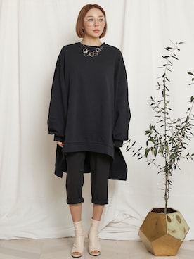 「eversince（エバーシンス）のアイテム」を使った、eversince_snap さん（レディース・162cm）の夏コーディネート