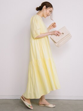 「eversince（エバーシンス）のアイテム」を使った、eversince_snap さん（レディース・162cm）の夏コーディネート