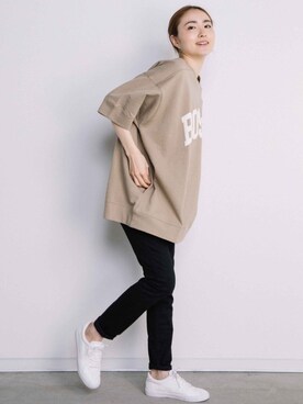 「eversince（エバーシンス）のアイテム」を使った、eversince_snap さん（レディース・162cm）の夏コーディネート