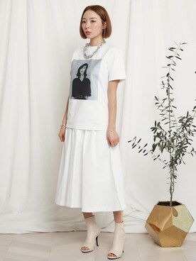 「eversince（エバーシンス）のアイテム」を使った、eversince_snap さん（レディース・162cm）の夏コーディネート