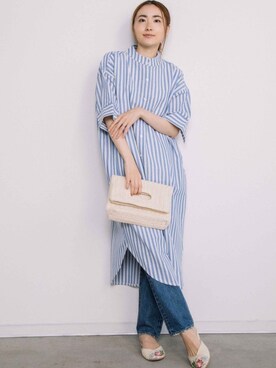 「eversince（エバーシンス）のアイテム」を使った、eversince_snap さん（レディース・162cm）の夏コーディネート